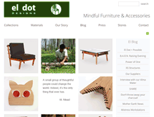 Tablet Screenshot of eldotdesigns.com